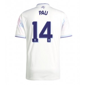 Fotbalové Dres Aston Villa Pau Torres #14 Třetí Oblečení 2025-26 Krátký Rukáv